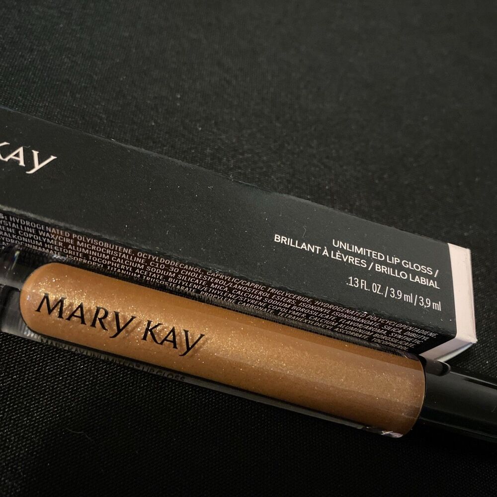 Mary Kay Unlimited Lip Gloss Beach Bronze Lip Color